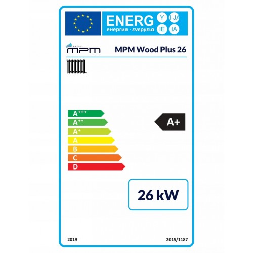 Kocioł MPM Wood Plus 26 kW