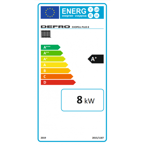 Kocioł Evopell Plus Defro 8kW